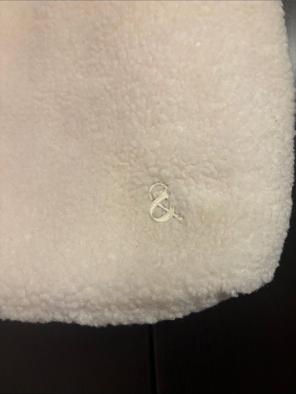 LOFT Off-White Sherpa Tote Bag - Picture 2 of 6